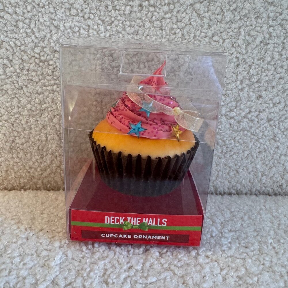 Sparkle Cupcake Ornament
